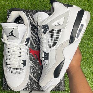 Size 13 - Jordan 4 Retro Military Black